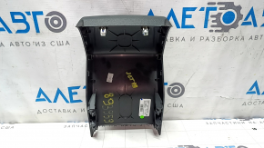 Накладка центральной консоли задняя VW Jetta 19-26 черная, царапины