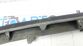 Ornamente centrale bară față Hyundai Tucson 2022-2024, structură gri, vopsită în negru, spartă, crăpată