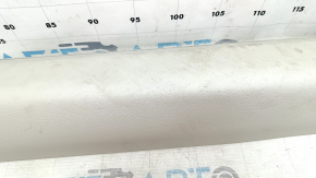 Ornament prag interior stânga față pentru Audi A6 C8 19-21, gri deschis, zgârieturi, uzat, necesită curățare