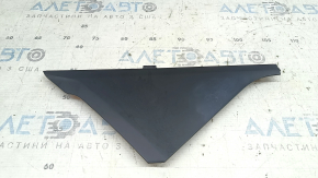 Ornamente consolă centrală neagră pentru Audi A6 C8 19-25, partea dreaptă sus