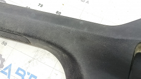Накладка порога правая VW Jetta 19-26 черная, царапины