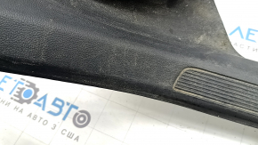 Накладка порога правая VW Jetta 19-26 черная, царапины