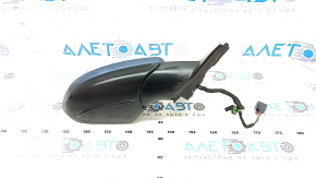 Зеркало боковое правое VW Jetta 19-23 5+2 пинов, BSM, подогрев, синее