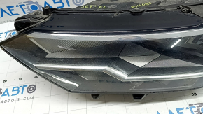 Фара передняя левая VW Jetta 19-24 в сборе LED, под полировку