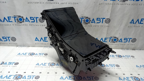 Ansamblu buzunar consolă centrală Tesla Model 3 18-20, negru lucios, zgârieturi