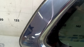 Форточка глухое стекло задняя правая Honda CRV 17-22 тонировка, царапины на молдинге, порезан уплотнитель