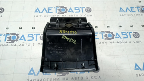 Накладка центральной консоли верхняя Tesla Model S 12-20 черная, потерта