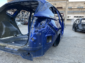 Четверть крыло задняя правая Hyundai Tucson 22-26 USA на кузове, синяя, вмятинка, тычка