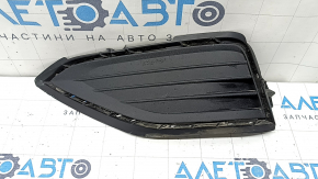 Решетка бампера левая VW Jetta 19-21 структура, без птф, песок