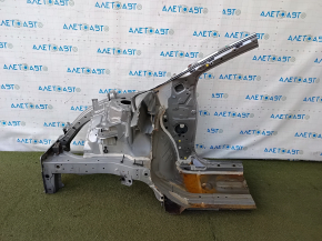 Четверть передняя правая Honda CRV 17-22 отпилена, серебро, коррозия