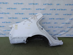 Aripă spate dreapta Toyota Camry v50 12-14 usa pe caroserie, alb, lovituri 