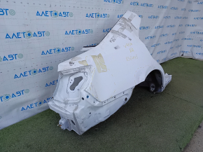 Aripă spate dreapta Toyota Camry v50 12-14 usa pe caroserie, alb, lovituri 