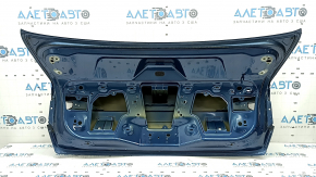 Крышка багажника VW Jetta 19-24 синий LD5L, тычки, вмятины, коррозия