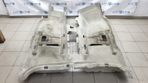 Covoraș de podea gri deschis pentru Audi A6 C8 19-19, curățabil chimic