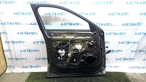 Дверь в сборе передняя левая Audi E-Tron 19-23 графит LZ7S, приямта, тычка