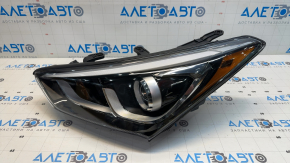Фара передняя левая Hyundai Santa FE Sport 17-18 рест usa галоген