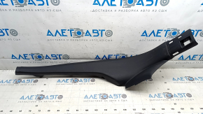 Ornament montan spate stânga jos pentru Audi E-Tron 19-23, negru, uzat