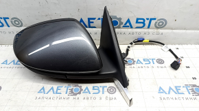 Ansamblu oglindă retrovizoare dreapta pentru Audi E-Tron 19-23, încălzită, cu reglaj automat al luminilor, BSM, cameră cu ornament cromat, culoarea caroseriei, grafit LZ7S