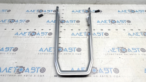 Ornament consolă centrală superioară pentru Audi E-Tron 19-23, cromat, element de fixare rupt