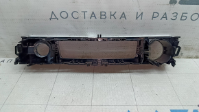 Накладка центральной консоли передняя под кнопку start/stop Audi E-Tron 19-23 мелкие сколы