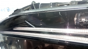 Far stânga față pentru Toyota Venza 21-24 XLE Limited, lentilă, cu suport, suport defect, suporturi rupte, nisip