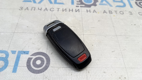 Ключ smart Audi E-Tron 19-23 4 кнопки, мат с хром кнопками, разошелся корпус, трещина, затерт
