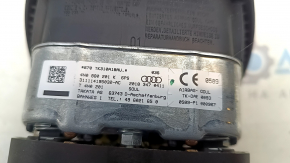 Подушка безопасности airbag в руль водительская Audi E-Tron 19-23 черная