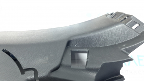 Ornament montan spate stânga jos pentru Toyota Venza 21-24, negru, zgârieturi, elemente de fixare rupte, îndoit