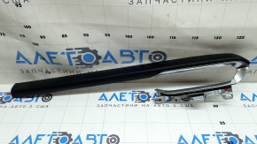 Ornamente bord dreapta sus pentru Toyota Venza 2021-2024 cu crom, negru, zgârieturi