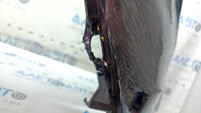 Bara față neperforată Toyota Venza 21-24 pentru senzori de parcare Limited, XLE, albastră 8X8, uzată, îndoită