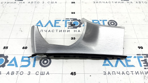 Ornamente laterale stânga pentru Mercedes Clasa A V177 19-22, argintiu cu iluminare din spate