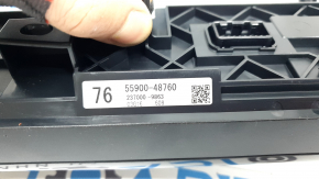 Управление климат-контролем Toyota Venza 23-24 под 12.3" дисплей, мелкие царапины