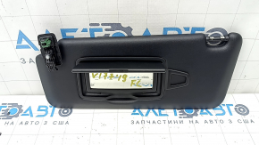 Козырек левый Mercedes A-class V177 19-22 черный, без крючка