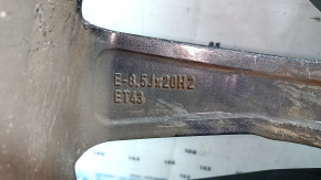 Диск колесный R20 8,5J ET:43 Audi A6 C8 19-24 стиль C1S легкая бордюрка