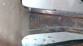 Диск колесный R20 8,5J ET:43 Audi A6 C8 19-24 стиль C1S легкая бордюрка