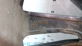 Диск колесный R20 8,5J ET:43 Audi A6 C8 19-24 стиль C1S легкая бордюрка, коррозия