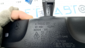 Oglindă interioară neagră pentru Mercedes Clasa A V177 19-22, cu reglare automată a intensității luminii, iluminare din spate, Homelink