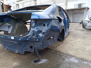 Четверть крыло задняя правая VW Jetta 19-26 на кузове, синяя, вмятинки