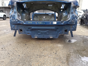 Задняя панель VW Jetta 19-26 2 части, на кузове, синяя