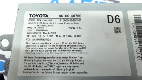 Монитор, дисплей, навигация Toyota Venza 23-24 12.3 дюймов, с кнопками, царапины