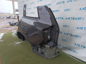 Четверть крыло задняя левая Volvo XC90 16-26 черная, отпилена, тычки
