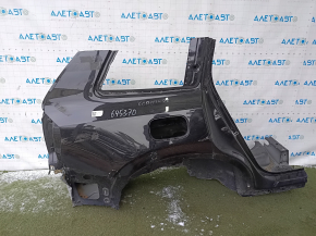 Четверть крыло задняя правая Volvo XC90 16-26 черная, отпилена, тычки
