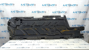 Защита днища правая Mercedes A-class V177 19-22 трещины