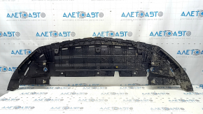 Защита переднего бампера Mercedes A-class V177 19-22 AMG pkg надломы, нет фрагмента