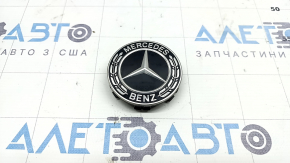 Центральный колпачок на диск Mercedes A-class V177 19-22 74,5/71мм, черный