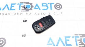 Ключ smart Toyota Venza 21- 4 кнопки, с жалом