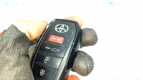 Ключ smart Toyota Venza 21- 4 кнопки, царапины, тычка