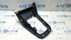 Накладка центральной консоли VW Jetta 11-18 USA черная, царапины