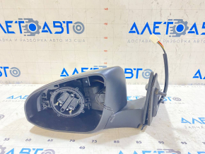 Зеркало боковое левое в сборе Toyota Camry v55 15-17 5 пинов, подогрев, без зеркального элемента