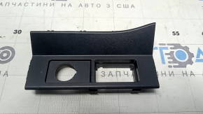 Ornamente consolei centrale superioare pentru Lexus RX350 RX450h 16-22 negru, sub brichetă
